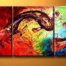 Modern Abstract Huge Canvas Oil Painting Frameless OIL0113