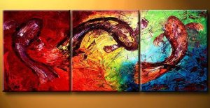 Modern Abstract Huge Canvas Oil Painting Frameless OIL0113