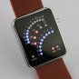 29 LED Blue Red Light Digital Date Time Lady Men Wrist Watch