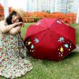 Magic Umbrella UV color umbrella folding umbrella BABY red fish