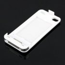 Rechargeable 1350 mAh External Battery Charger Case for Apple iPhone 4 4S Silver