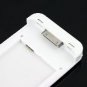 Rechargeable 1350 mAh External Battery Charger Case for Apple iPhone 4 4S Silver