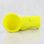 Silicone Horn Stand Amplifier Speaker for iPhone 4G YLW