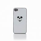 Hard Plastic Back Case Skull Pattern for iPhone 4 4G