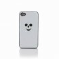 Hard Plastic Back Case Skull Pattern for iPhone 4 4G