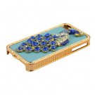 3D Phoenix Rhinestone Case Cover Protector for Apple iPhone 4G 4S