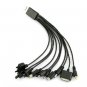 10 In 1 USB Mobile Charger Cable for Cell phone/PDA/ MP3/PSP