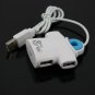 PC Computer Laptop Portable 4 in 1 USB 2.0 Hub New