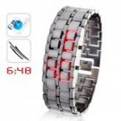 Iron Samurai - Japanese Inspired Red LED Watches