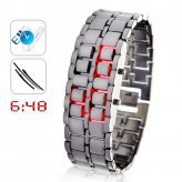Iron Samurai - Japanese Inspired Red LED Watches