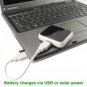 Solar Battery Chargers for iPhones, iPods, and USB Devices