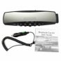 Bluetooth Car Rearview Mirror (MP3 Player, FM Radio, Mini-LCD)