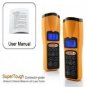 SuperTough - Contractor-grade Ultrasonic Distance Measurer with Laser Pointer