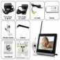 Monitor Buddy - Wireless Widescreen 7 Inch LCD Baby Monitor with Night Vision Camera