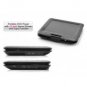 Portable DVD Player with 12.1 Inch Swivel Screen and Copy Function