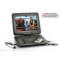 Portable DVD Player with 12.1 Inch Swivel Screen and Copy Function