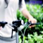 LED Bicycle Light Set with Solar Rear Light