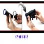 LED Bicycle Light Set with Solar Rear Light