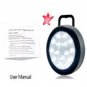 3 Portable Super Bright White LED Lights with Motion Detection