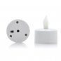 LED Candles with Charging Dock "Cozy LEDs" - 12x LED Candles, 12x Candle Holders, Flickering Effect