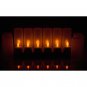 LED Candles with Charging Dock "Cozy LEDs" - 12x LED Candles, 12x Candle Holders, Flickering Effect