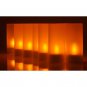 LED Candles with Charging Dock "Cozy LEDs" - 12x LED Candles, 12x Candle Holders, Flickering Effect