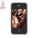 I9+++ Quad Band Touch Mobile Phone with Java Black