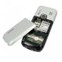D2710 Tri Band Dual SIM Cool Phone Silver with Flashlight