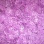 Leaves Dotted 25 Lavender Transparent Glass Beads