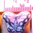 Butterfly Pink 9 Porcelain Beads