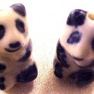 Panda 6 Blue + White Porcelain Beads