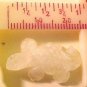 Lizard Carved Pink Rose Quartz Gemstone Bead