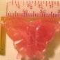 Butterfly Carved Cherry Quartz Gemstone Bead