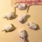 Turtle Carved Howlite Gemstone Bead