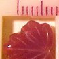 Leaves Maple 25 Reddish Brown Glass Beads