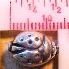 Ladybug Sterling Silver 2 Beads