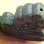 Frog Cinnabar Style Green Bead