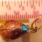 Ladybug 4 Cloisonne Red Blue Head Pendant Beads