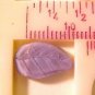 Leaves Curve 25 Lavender Glass Beads