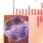 Flower 25 Blue Glass Mini Beads