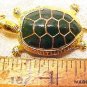 Turtle Pendant Green Wiggle Head Legs