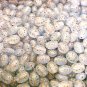 Ladybug 25 Mini Grey Blue Colored Glass Beads