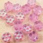 Flower 25 Alexandrite Glass Mini Beads