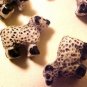 Sheep 5 Teeney Porcelain Beads