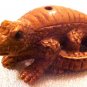 Alligator Carved Ojime Bead