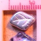 Leaves 25 Angle Alexandrite + Silver Backed Glass Beads