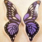 Butterfly Monarch Blue Porcelain Wings Beads