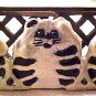 Cat Business Card Holder No See No Hear No Speak