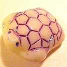Turtle 2 Ivory Colored Glass Figural Buttons