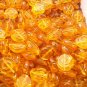 Seashell Snail Coil Style 25 Amber Copper Glass Beads